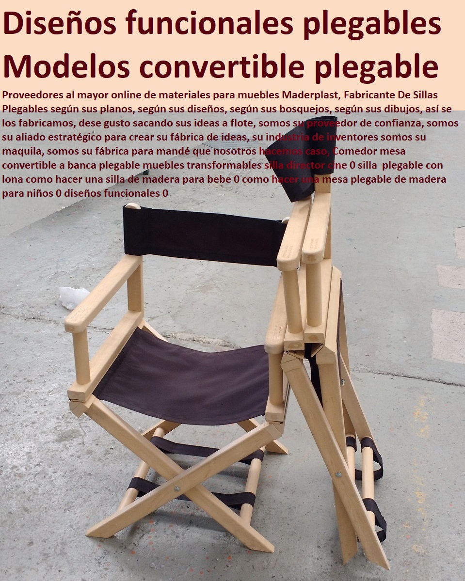 Comedor mesa convertible a banca plegable muebles transformables silla director cine 0 silla  plegable con lona como hacer una silla de madera para bebe 0 como hacer una mesa plegable de madera para niños 0 diseños funcionales 00 Comedor mesa convertible a banca plegable muebles transformables silla director cine 0 silla  plegable con lona como hacer una silla de madera para bebe 0 como hacer una mesa plegable de madera para niños 0 diseños funcionales 00